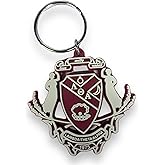 Greek Underdog Lambda Theta Alpha Crest PVC Key chain