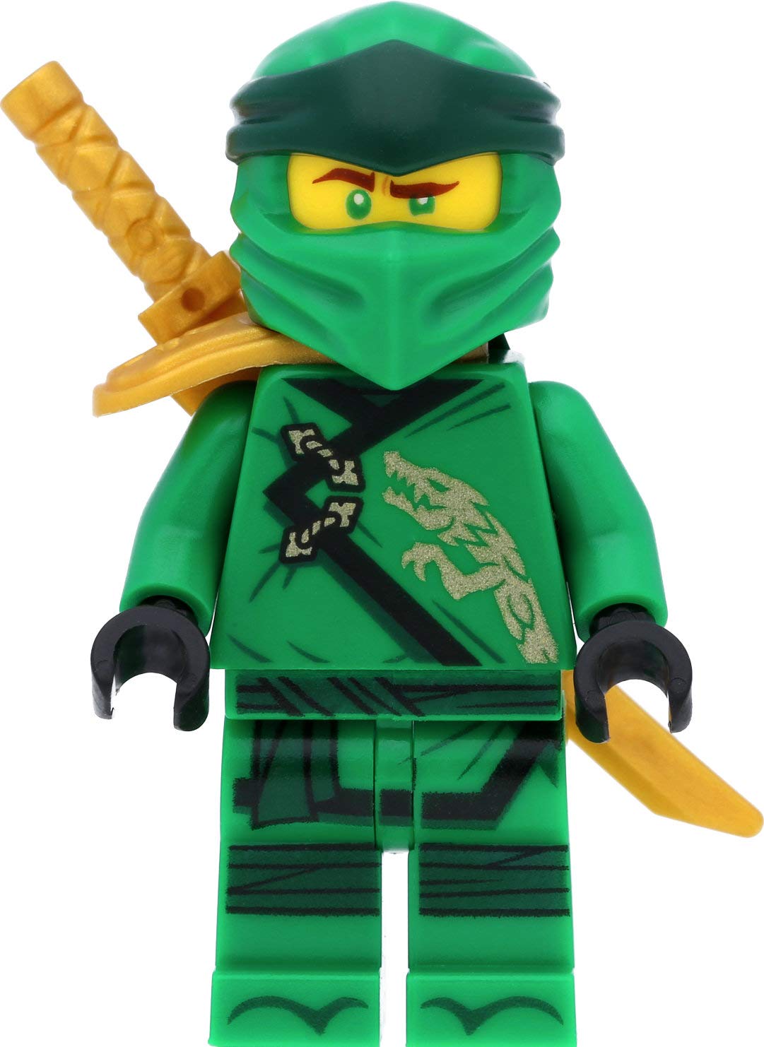 LEGO Ninjago Minifigure Lloyd (Legacy) with Shoulder Armor and Swords