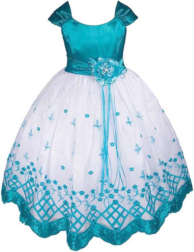 AMJ Dresses Inc Big-Girls' Flower Girl Communion Pageant Easter Party Dress