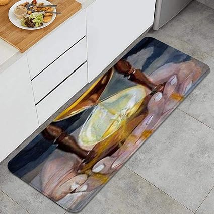 Amazon Patinisa キッチンラグ 砂時計の砂の通過 滑り止め台所マット 耐磨耗性快適なフローリングのドアマット フロアマット 家 オフィス 流し 掃除易い 台所マット 45 X 1 Patinisa 玄関マット 通販