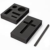 3 Pieces Graphite Ingot Molds, 5-in-1 Graphite
