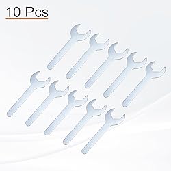 HARFINGTON 10pcs Small Wrench 24x115x2.8mm Metric