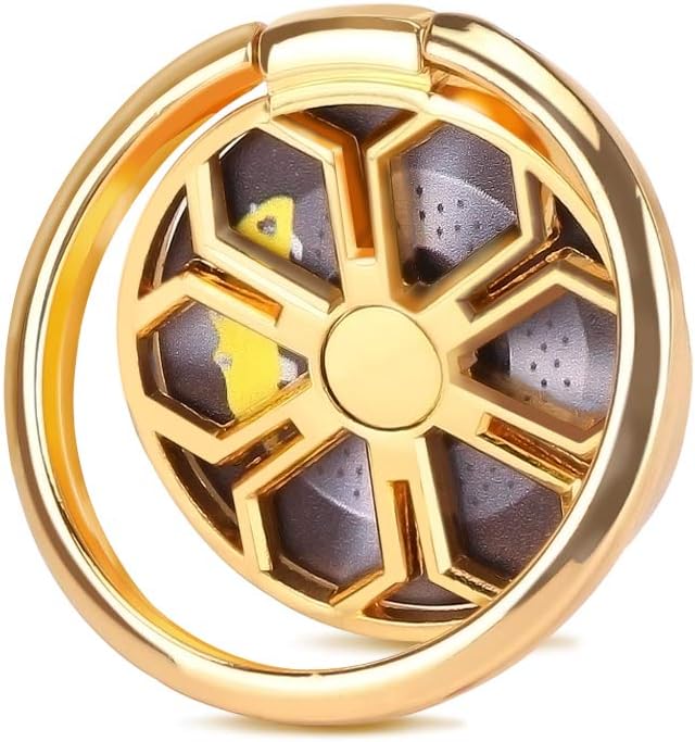 Phone Finger Ring Holder, XULIS 360 Degree Rotation Ring Stand Mobile Phone Finger Spinner Compatible to iPhone Xs MAX XR 8 7 6 6s Plus, Calaxy Note S10 S9 S8 S7 S6 and All Android Smartphones