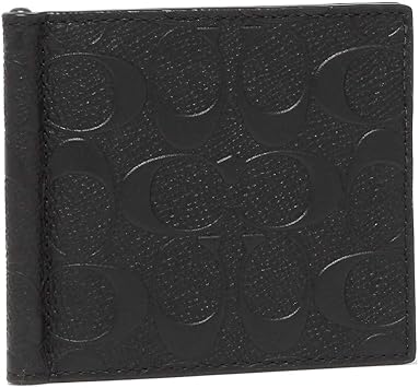 Amazon コーチ 折財布 アウトレット メンズ Coach F Blk ブラック 並行輸入品 財布