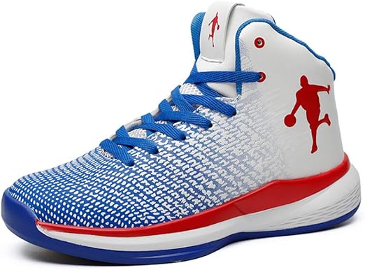 YSZDM Zapatos de Baloncesto, Zapatillas Altas Antideslizantes ...