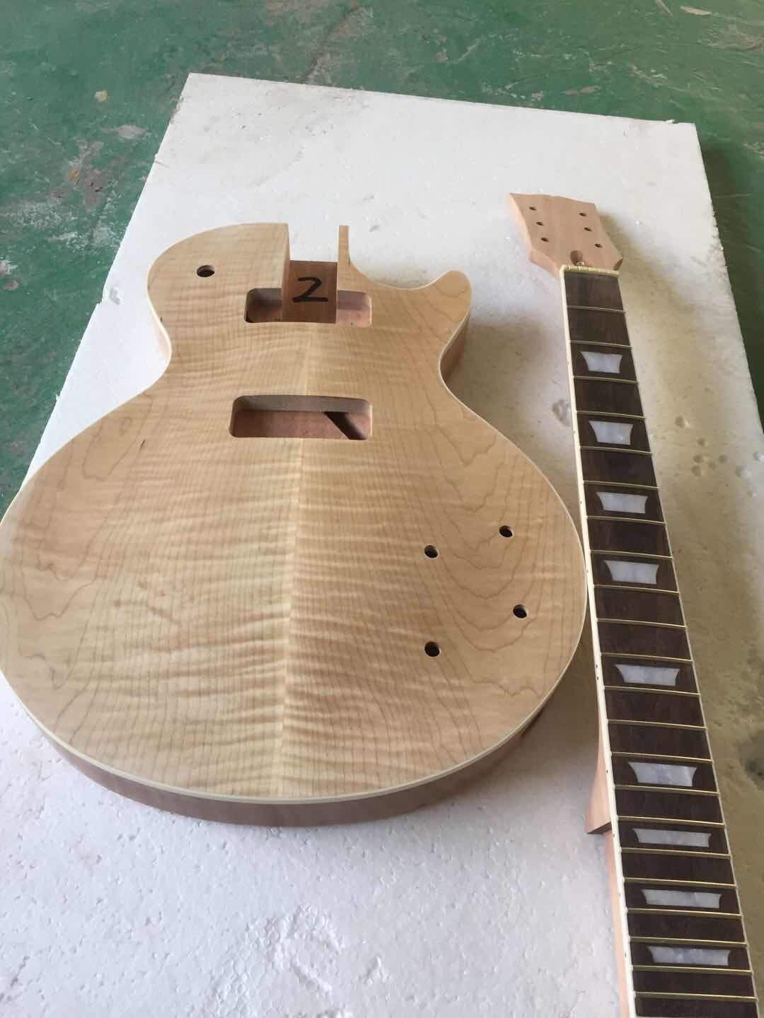 65 Off 送料無料 エレキギターセット 未完成 トップ付 P90付 メイプル 2cm プロジェクト エレキギターキット炎 Musoo B074nz5mkw 正規品販売