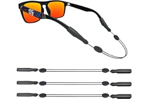 Favanty Adjustable Glasses Strap for Sport, Anti-slip Sunglasses Strap for Men Wowen Kids