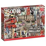 JUMBO Best of London Jigsaw Puzzle (1500 Piece)
