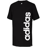 Adidas Boys Short Sleeve Linear Logo T-Shirt