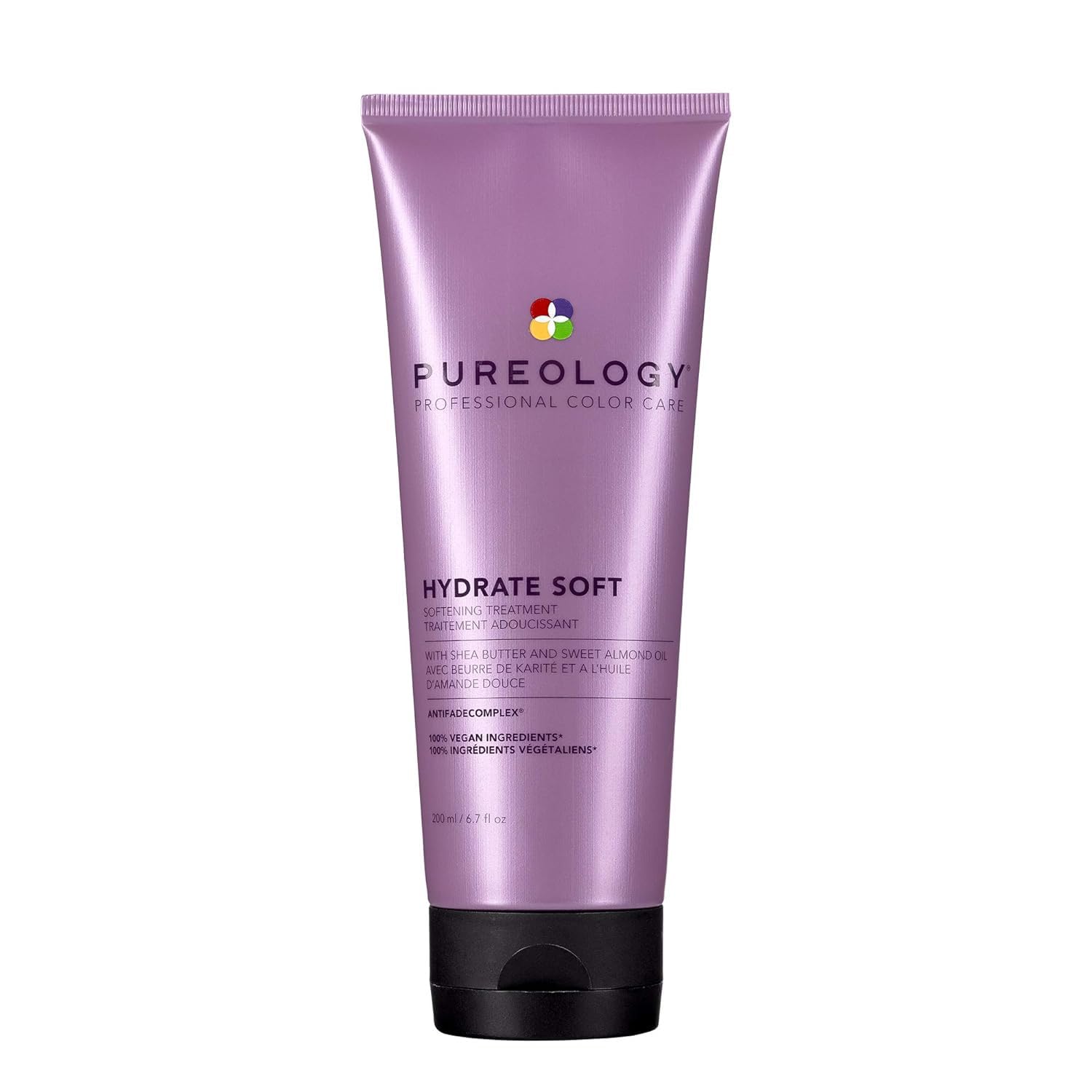 Photo 1 of Pureology Hydrate Soft Softening Treatment For Dry, Color-Treated Hair Nourishing Treatment - Adds Softness, Sulfate-Free, Vegan