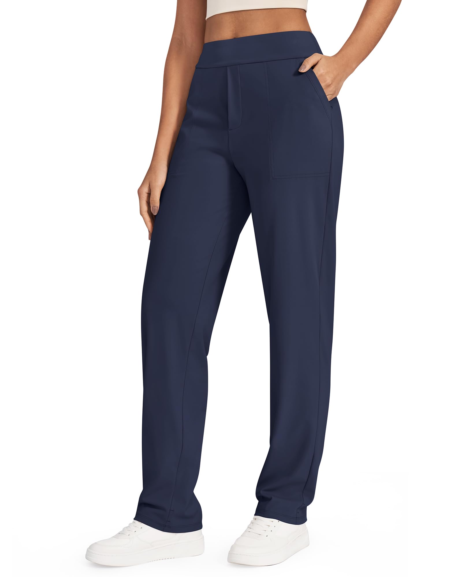 G4Free Work Pants Women High Waisted Trousers Pants