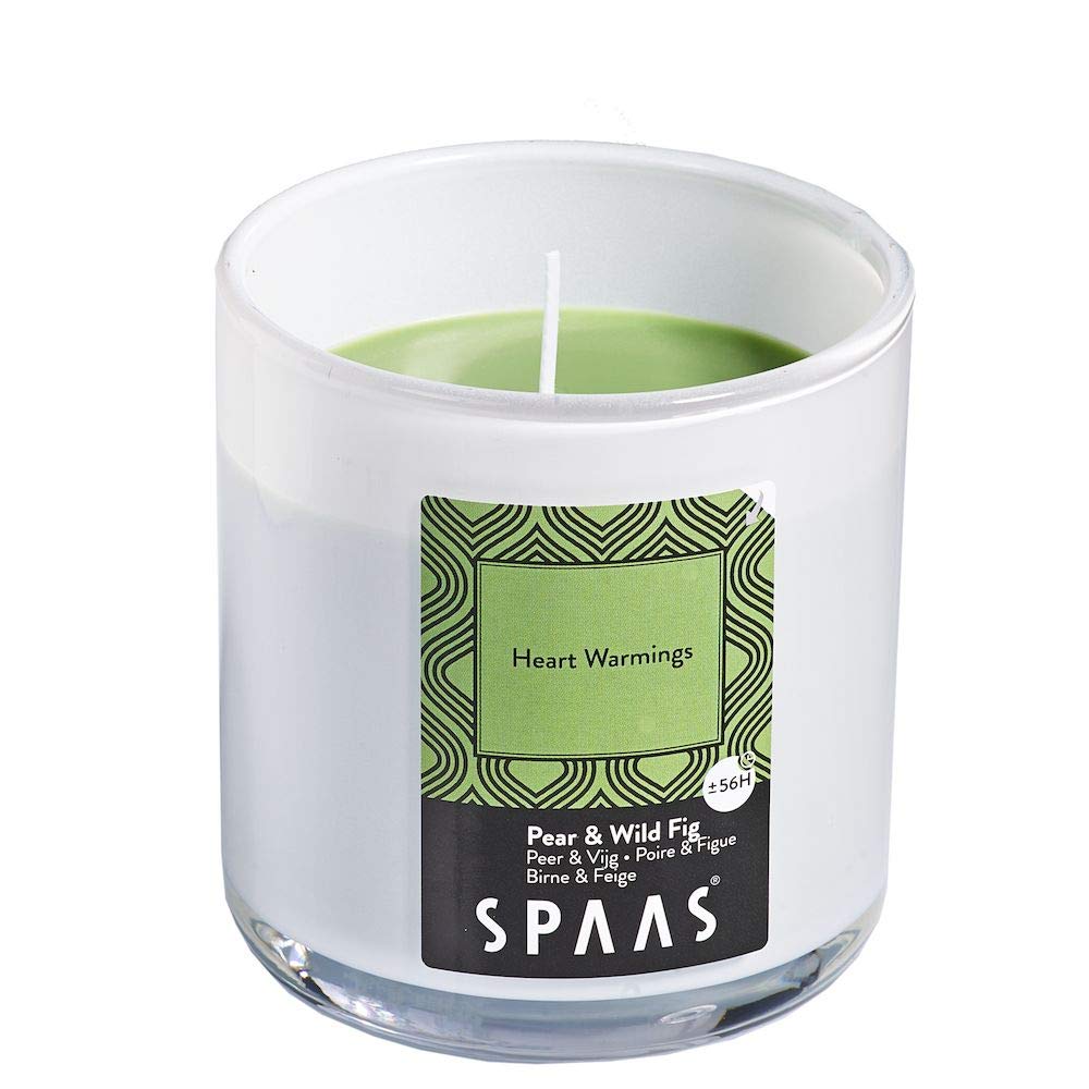 Spaas Scented Candle in Glass with Aluminium Lid, 56 Hours, Heart Warmings — image 1