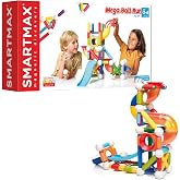 SmartMax Mega Ball Run STEM Magnetic Discovery Building and Ball Run Set Featuring Safe, Extra-Strong, Oversized Building Pieces for Ages 3+