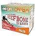 LonoLife Beef Bone Broth Powder, Grass Fed, 10g Collagen Protein, Keto & Paleo Friendly, Gluten Free, Single Serve Cups, 4 Servings (Equal to 40 ounces of broth), 4 Count