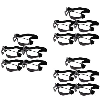 Toygogo 15 Unids Anteojos Driblar Gafas de Protección Baloncesto ...