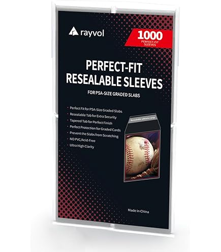 Amazon.com: 5 Ultra Pro Graded Card Sleeve Packs with Resealable Strip 500  Total (5 100ct Packages). Protects Graded Cards From Scratching and Dust.  For Use w/ Beckett, Bgs, PSA and More. :