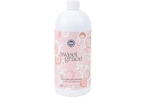 Bridgewater Candle Sweet Grace 32 oz Laundry Detergent Liquid | Highly Scented Luxury Laundry Experience | Deep Cleaning and Powerfully Fragranced