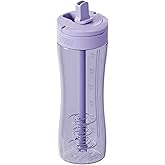 PerfectShaker Luma Series Shaker Bottle with Built-In Straw & Measurement Scale – 28oz – Leakproof, BPA-Free, Dishwasher Safe – Protein, Smoothies & Pre-Workout Mixer Cup (Lavender)