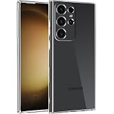 TENOC Phone Case for Samsung Galaxy S23 Ultra, Clear Case Shockproof Protective Bumper Slim Cover