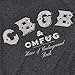 CBGB New York Rock Club Faded Logo T Shirt & Stickers (Medium)
