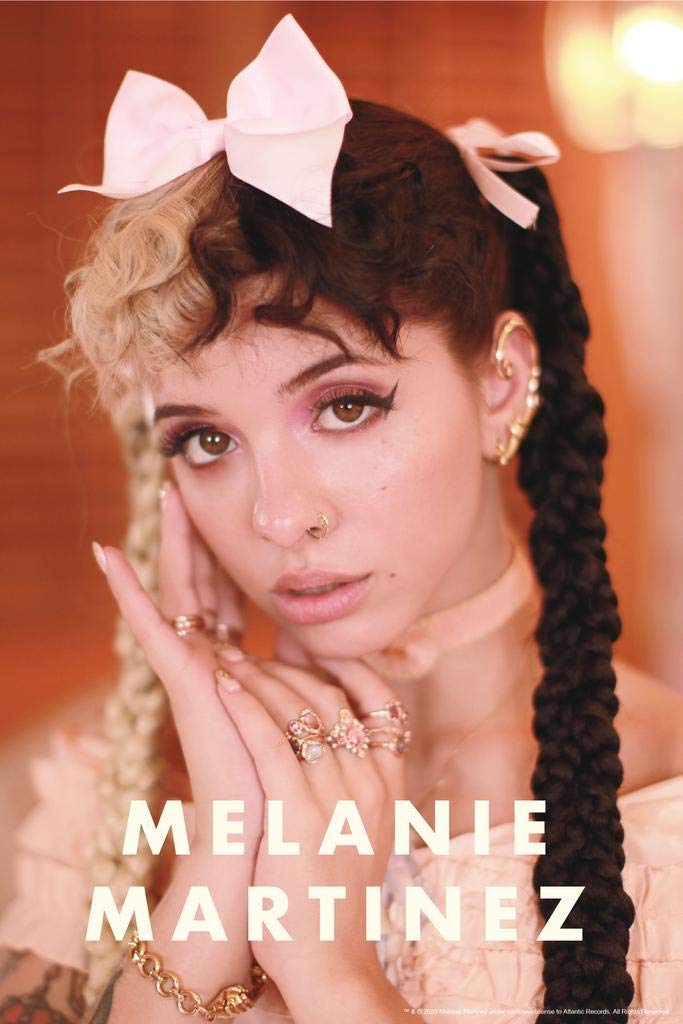 Poster Foundry Melanie Martinez Pink Bow Crybaby Detention K12 Album Music Merch Stretched Canvas Ar