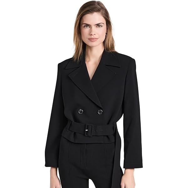 Theory Women's Peak Double Breasted Vest, Nocturne Navy, 0 at Theory Women's Peak Double Breasted Vest, Nocturne Navy, 0 at