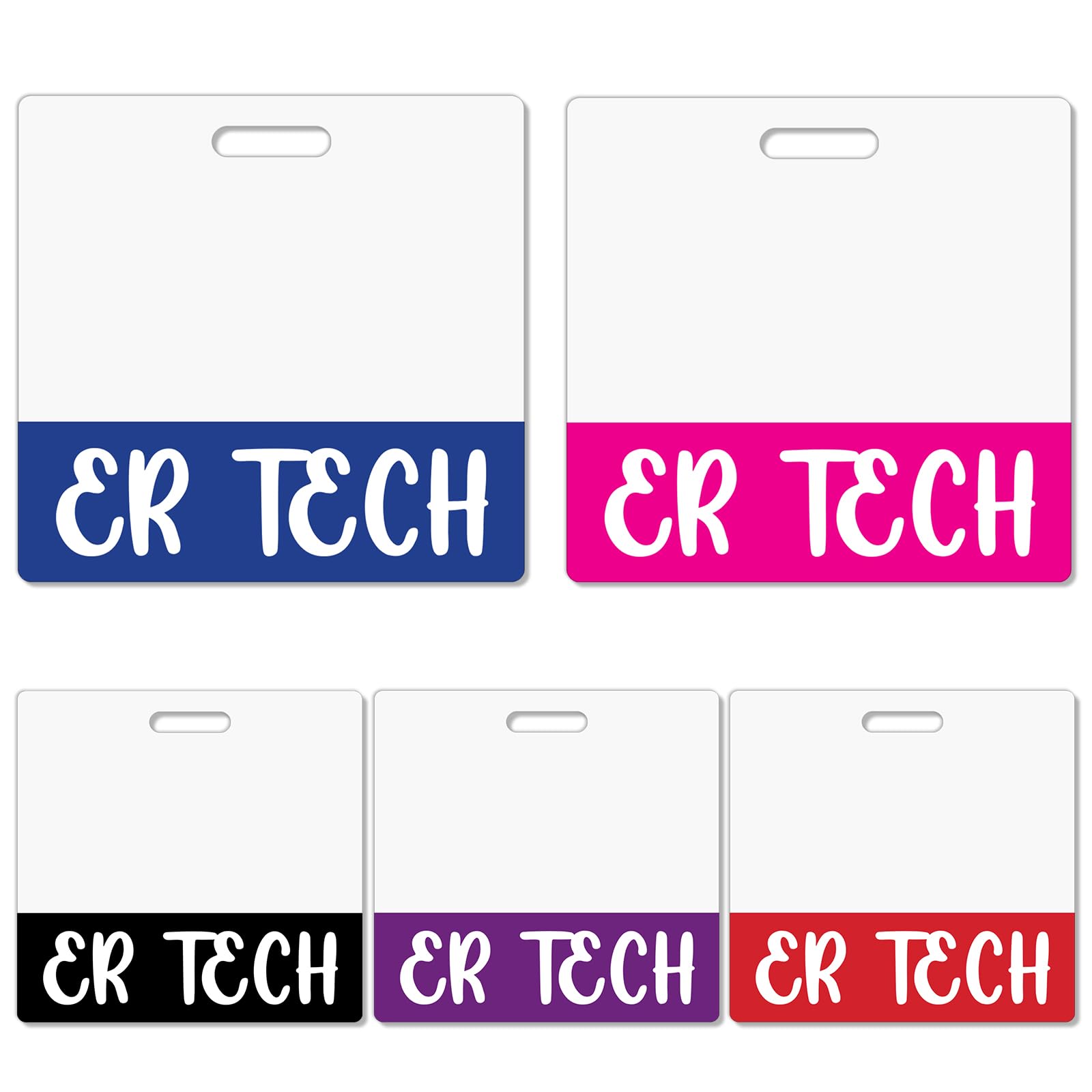 Besoar 5 Pack ER Tech Badge Buddy Card Holder
