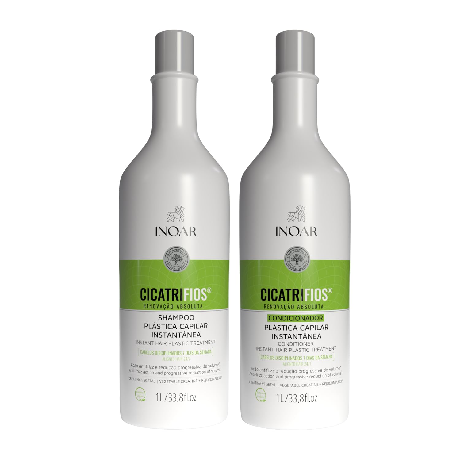 Inoar Kit Cicatrifios Shampoo + Conditioner 1L