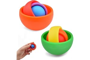 SZSYLM Fidget Toys, 3D Teen Boys Fidgets Spinners, Relief Stress and Exercise Fingers Hand Ball Fidgets Gyroscope, Best Gifts for Boys, Girls, Adult Birthday Games