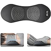 Lumbar Massage Pillow, Therapillow Traction Massager with Heat, 3-in-1 Neck Massage Heating Traction, Memory Foam 1pc
