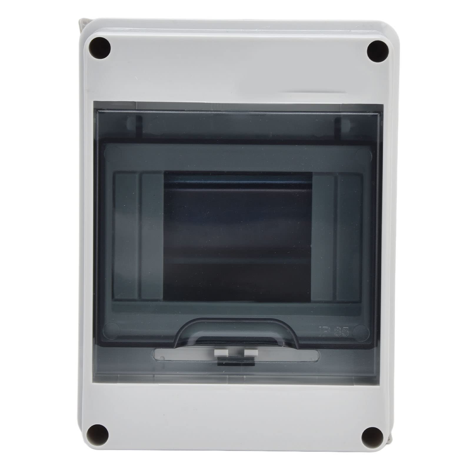 DIN Rail Junction Box, 5 Way Distribution Protection Box IP65 Enclosure Waterproof Transparent Cover Distribution Junction Case for Electrical Communication 6.3 x 4.72 x 3.54in