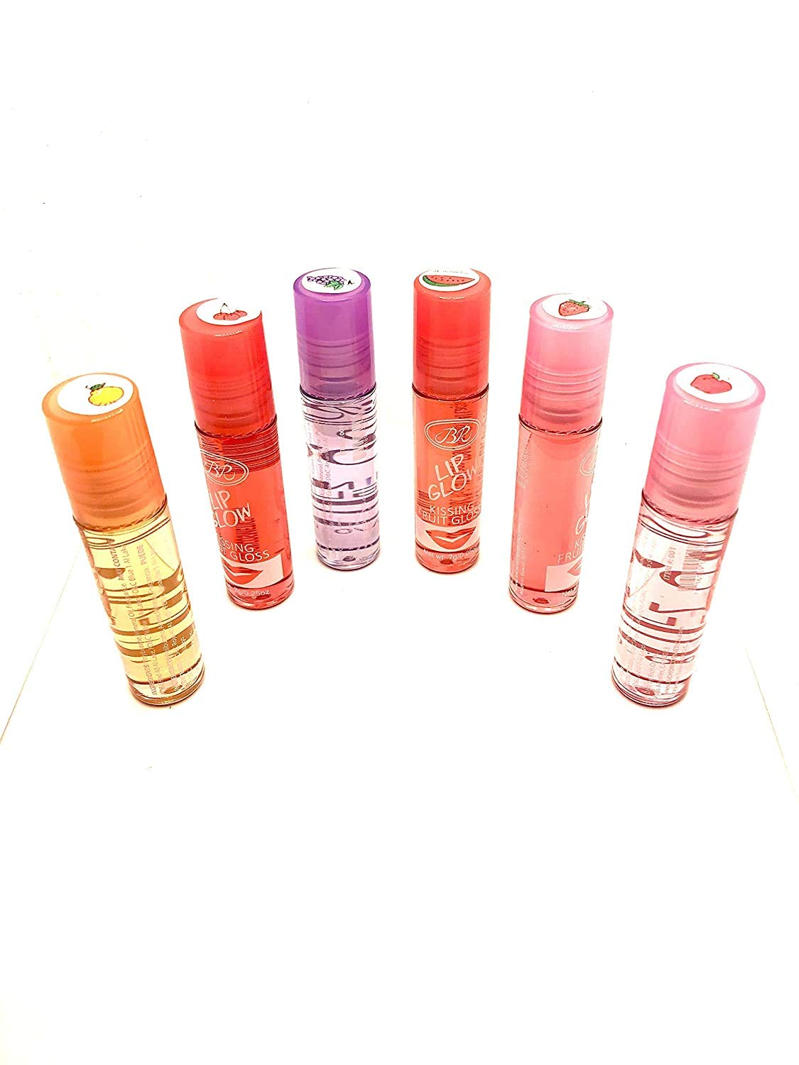 Feel Foxy Lip Glow Kissing Fruit Gloss Six Pieces