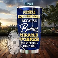 MONIZILUCKY Mental Health Professional Tumbler