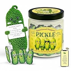 Positive Pickle Cards - Crochet Jar, Affirmation
