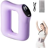Multifunctional Full-Body Fascia Ring, 2025 Upgraded Full-Body Fat Burning, Djustable Massage Modes, Ergonomic Electric Fascia Massager, for Muscle Knot Recovery & Relaxation (Purple)