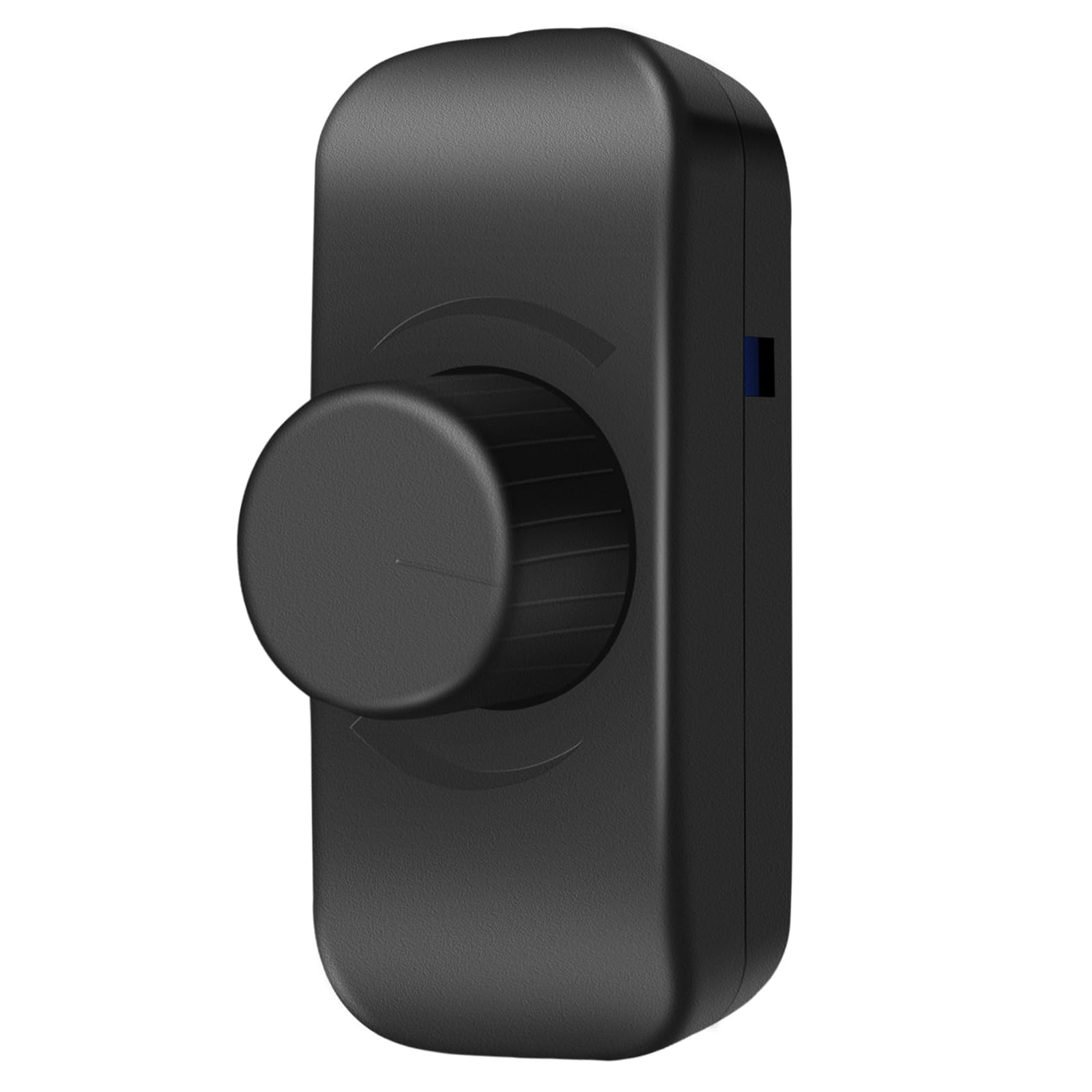 Aroidful 240V Inline Dimmer Switch - Trailing Edge Rotary Push On/Off, 1 Gang 3-100W Black Light Switch for Table Lamp, Fits Dimmable LED/Incandescent/Halogen Bulbs (New Upgrade)