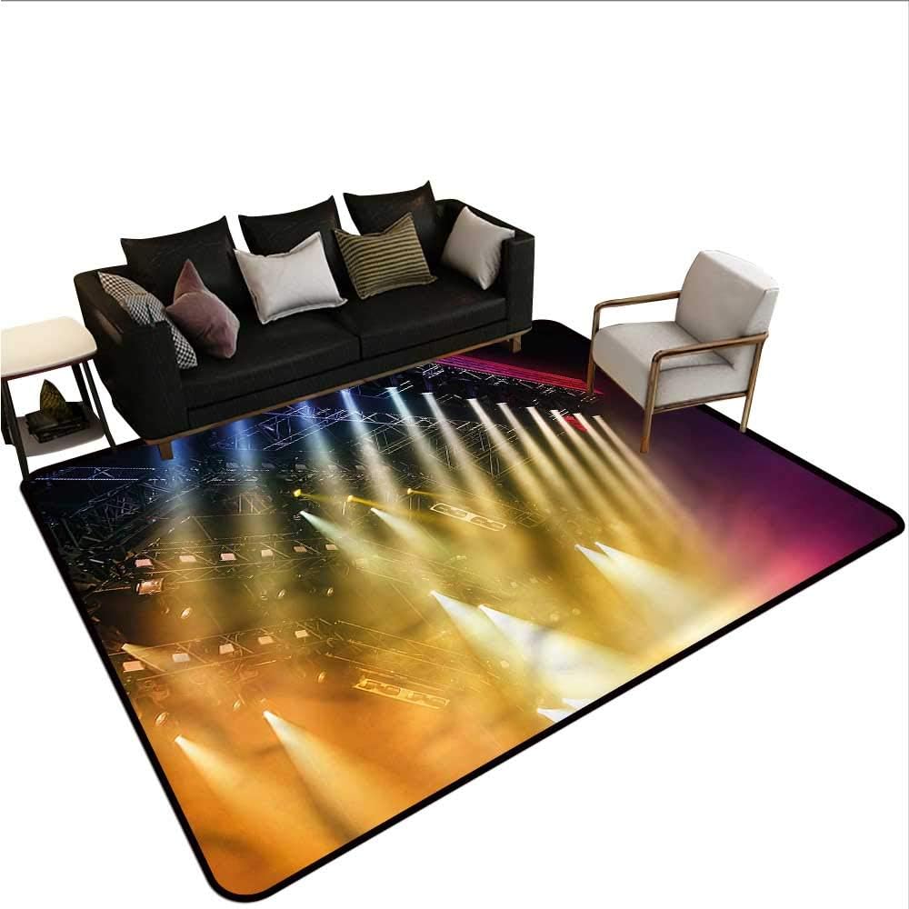 Musical Theatre,Bedroom Living Room Area Rug 36"x 60" Concert Dance
