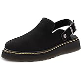 Athlefit Women's Clogs Shoes with Back Strap Comfortable Latex Footbed Slip-On Adjustable Slingback Mules Zapatos para Mujer