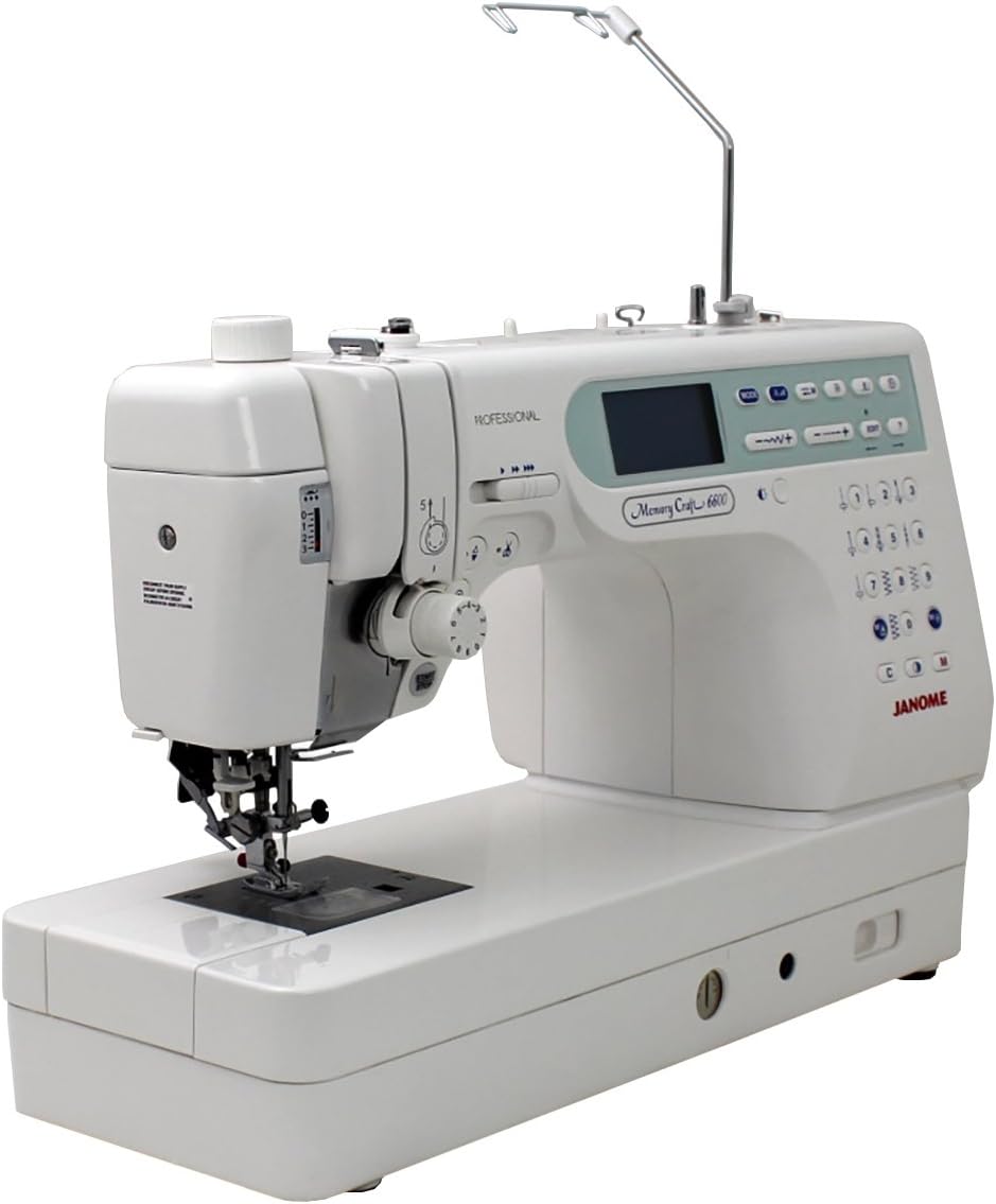 Janome Memory Craft 6600P Professional Computerized Sewing Machine With