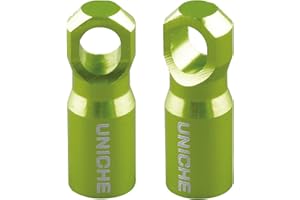 UNICHE Bike Presta Valve Cap with Valve Core Removing Function (Green)