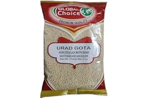 Premium Quality Urad/Urid Gota White (Matpe Beans Skinless) - 2Lbs