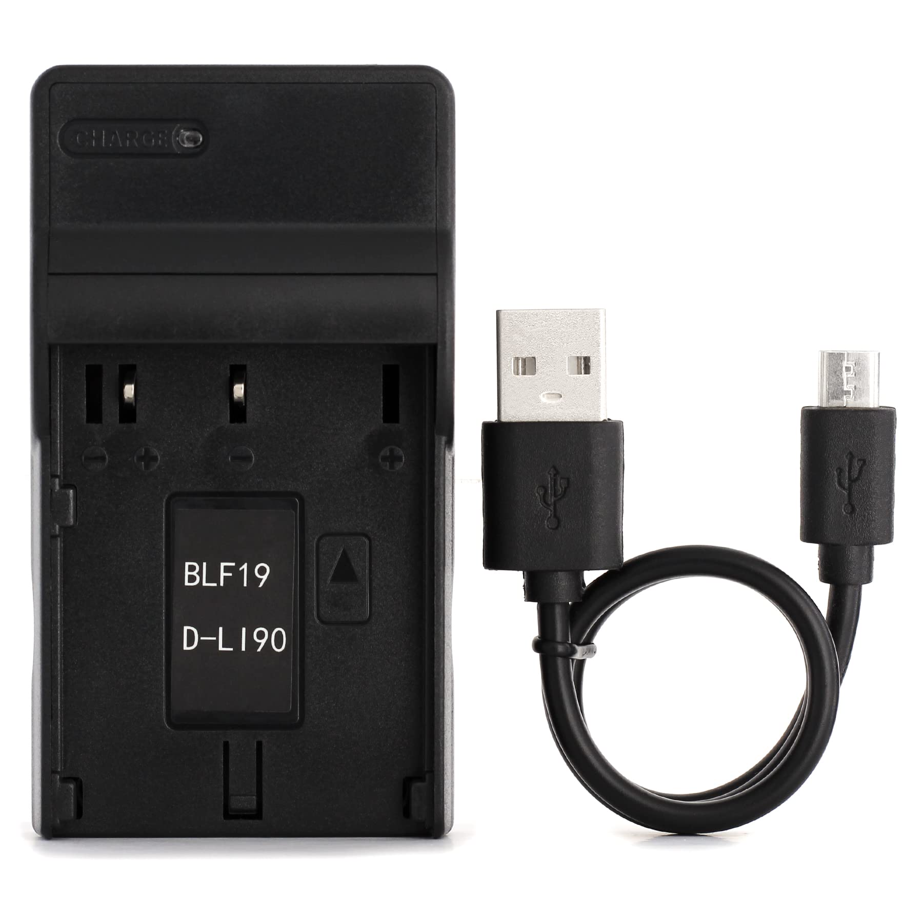 Norifon D-Li90 USB Charger for Pentax 645D, 645Z, K-01, K-3, K-5, K-5 II, K-5 IIs, K-7 Camera and More