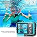 Waterproof Digital Camera 24 MP Underwater Camera Full HD 1080P Video Recorder Camcorder Selfie Dual Screen Shoot Waterproof Camera for Snorkelling