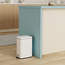 Homie Soft Close, Slim Trash Can 3.2 Gallon with