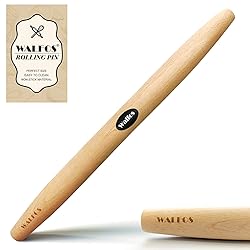 WALFOS French Rolling Pin for Baking, Tapered