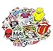 Nuoxinus Car Stickers 100 PCS Waterproof Graffiti Vinyl Stickers, Cool Laptop Stickers Motorcycle Bicycle Luggage Decal Graffiti Patches Skateboard Stickers - Not Repeat Random Sticker Pack