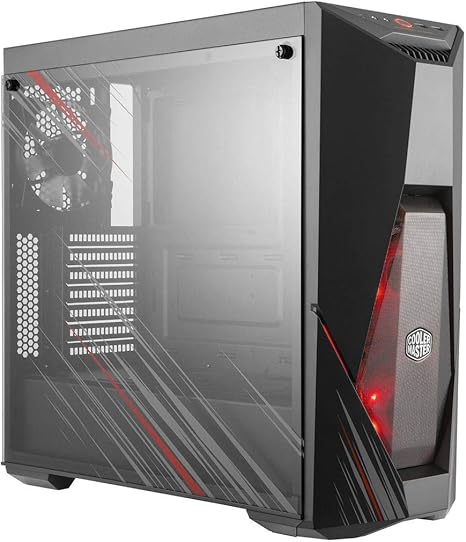 Amazon Com Cooler Master Masterbox K500 Phantom Gaming Edition Atx Mid Tower W Phantom Aesthetic Design Front Semi Meshed Ventilation Tempered Glass Side Panel Front Rgb Strips 2x 120mm Rgb Fans Computers Accessories