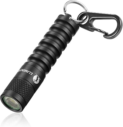 LUMINTOP EDC01 Keychain Flashlight 120LM Mini Torch 3 Modes AAA Battery IPX8