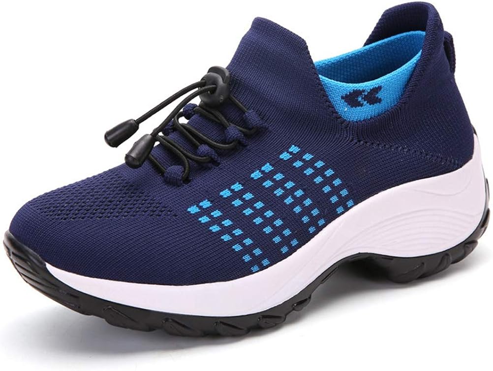 Scarpe Da Ginnastica Donna Sportive Sneakers Running Basket Sport Outdoor Fitness Respirabile Scarpe Da Corsa, Grigio, 40 EU - 13