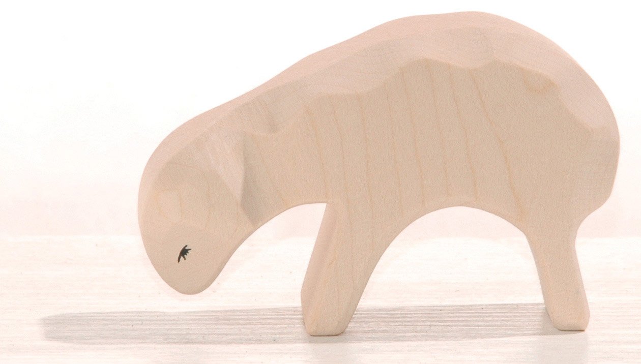 Ostheimer 11603 Sheep Figurine Eating